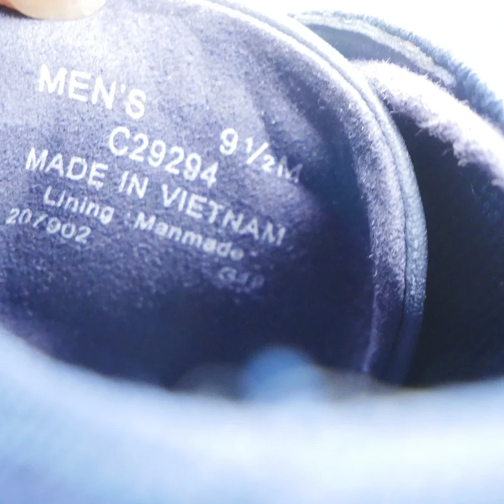 Cole Haan Zerogrand Stitchlite Navy Blue Knit Oxford Shoes C29294 Mens 9.5 M
